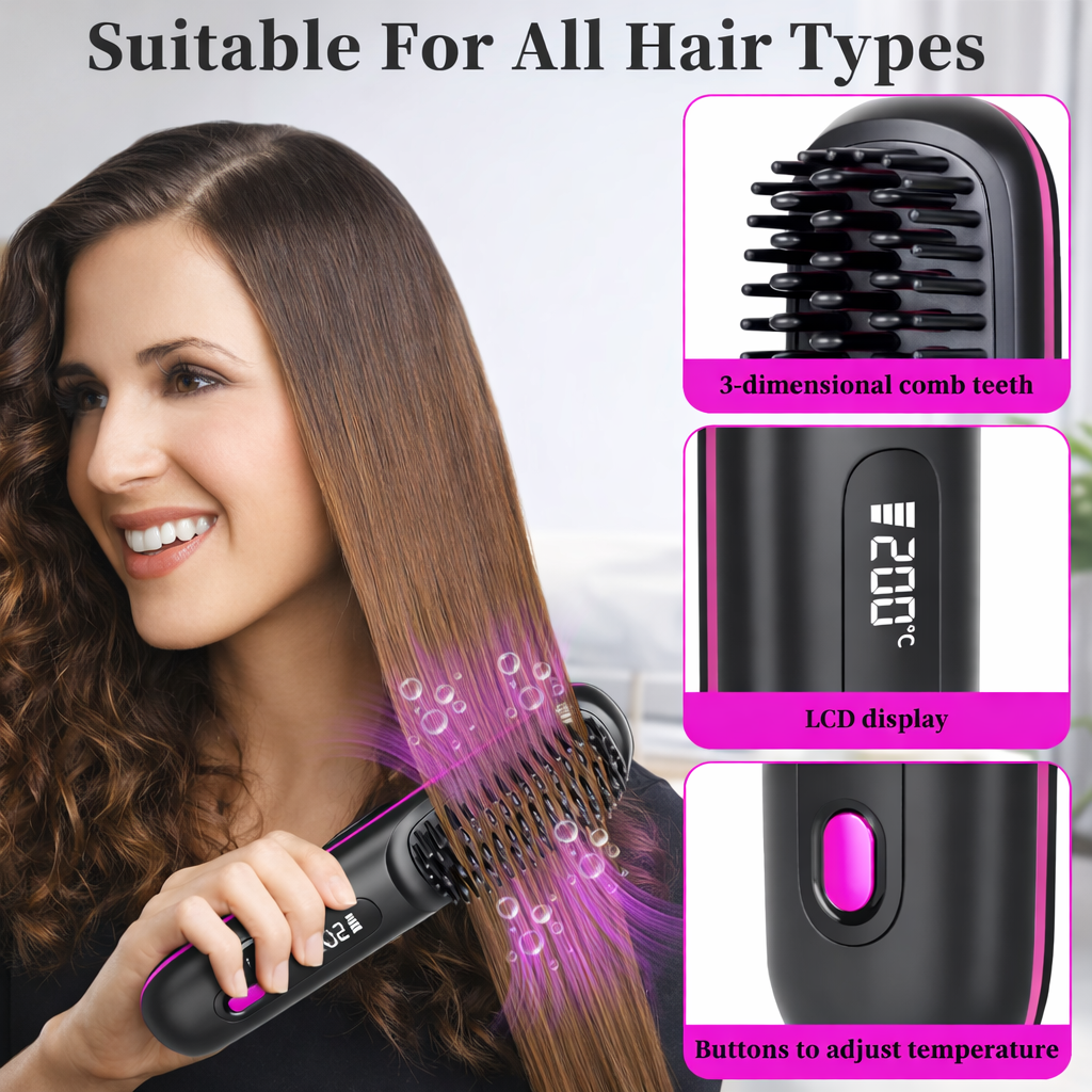 Straightener Hair Comb