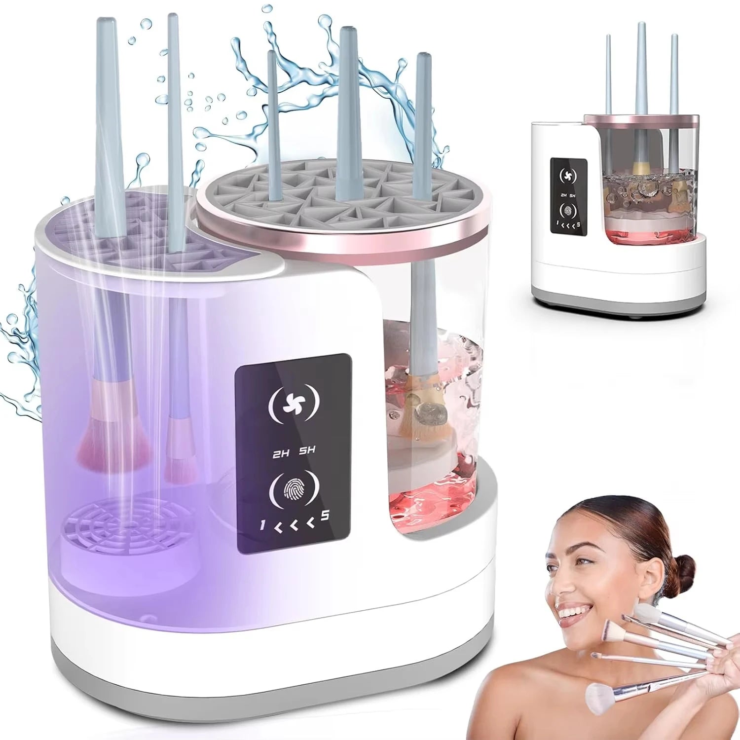 3-in-1 Electric Makeup Brush Cleaner & Dryer